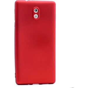 Nokia 3 Kılıf Premier Silikon Yumuşak Doku Arka Kapak + Cam