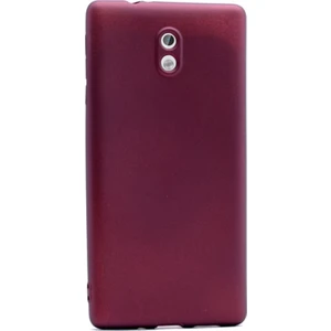 Nokia 3 Kılıf Premier Silikon Yumuşak Doku Arka Kapak + Cam