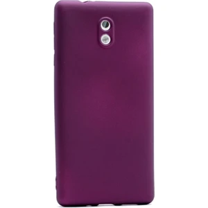 Nokia 3 Kılıf Premier Silikon Yumuşak Doku Arka Kapak + Cam