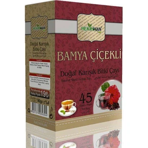Bamya Çiçekli Karışık Bitki Çayı