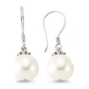 925 Ayar Gümüşlü İnci Küpe