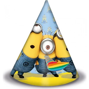 Lovely Minions Şapka 6 Adet