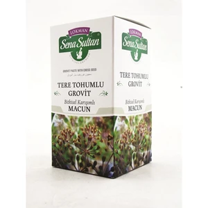 Lokman Sena Sultan Ballı Tere Tohumlu Grovit Macunu (420 Gr.)-Gua