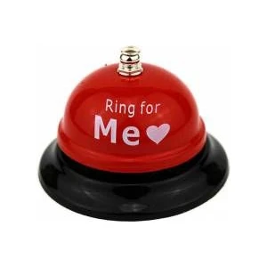 Ring For Me Masaüstü Dekoratif Resepsiyon Zili (Kırmızı)
