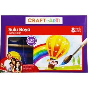 Craft And Arts Sulu Boya 8'li