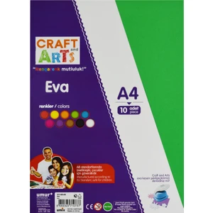 Craft And Arts Eva A4 10'lu