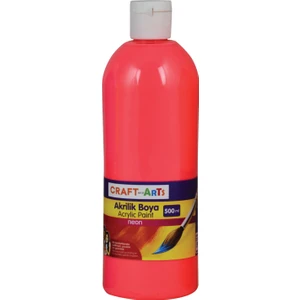 Craft And Arts Akrilik Boya 500ml Neon Pembe