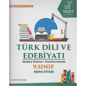 Yazıt Yayınları 9. Sınıf Türk Dili ve Edebiyatı Konu Kitabı - Nuri Çimenler