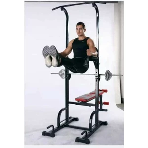 Barfiks Çekme Duvarı Güç Kulesi Çelik Malzeme ile 300 Kg Taşıma Kapasitesi