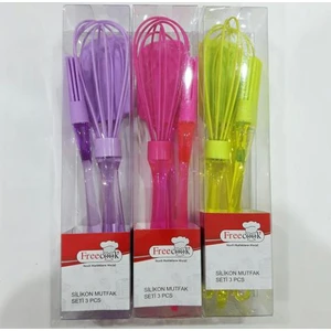 Silikon Mutfak Seti 3 Parça