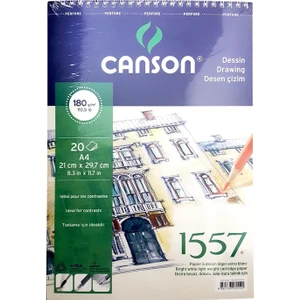 1557 Desen Çizim Defteri 180Gr. 20 Yaprak, A4