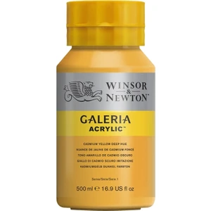 Winsor & Newton Galeria Akrilik Boya 500Ml - Cadmium Yellow Deep Hue 115