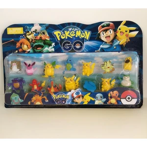 Pokemon Go Oyuncak Figürler Pikachu 14 Adet LNGFYTRS