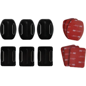 Yapışkan Eğik ve Düz Yüzey Bağlantı Parçası (3'lü Paket)