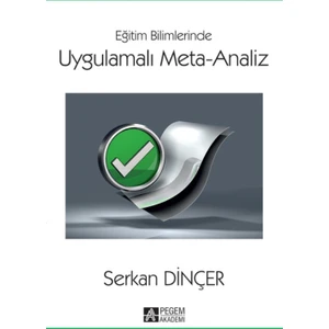 Eğitim Bilimlerinde Uygulamalı Meta-Analiz