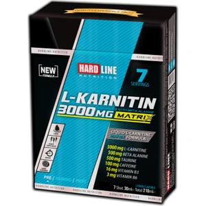 Hardline L-Karnıtın Matrix 3000 Mg 30 Ml-7 Adet