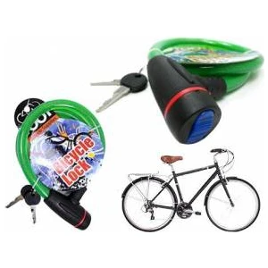 Anahtarlı Çelik Bisiklet Kilidi