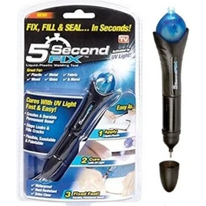 5 Second Fix 5 Saniyede Uv Cam Metal Ahşap Plastik Yapıştırıcı