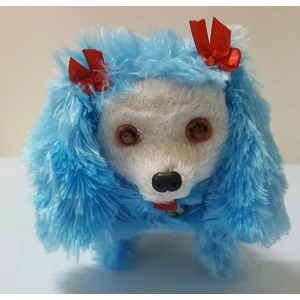 Yürüyen Havlayan Peluş Köpek Oyuncak Mavi