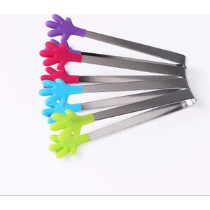 Freecook Silikon Uçlu Lüx Metal Şeker Maşası