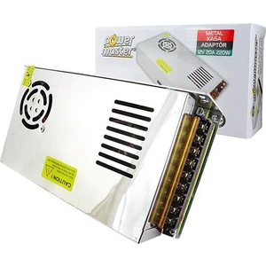 12V 20A Metal Kasa Adaptör