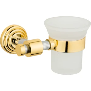 Saray Banyo Pirinç Fırçalık Plus Altın Krom