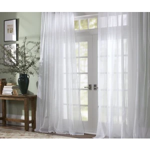 Belle Cose Hazır Beyaz Tül Perde Düz Dikim 200 x 260 cm