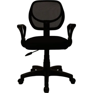 Gökkuşağı File Çalışma Koltuk-Siyah