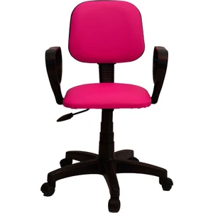 Eko Kollu Çalışma Koltuğu Kumaş Pembe