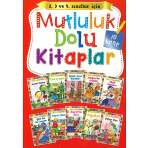 Mutluluk Dolu Kitaplar 2. 3. ve 4. Sınıflar Hikaye Kitabı 10 K