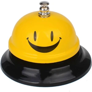 RING Masaüstü Dekoratif Resepsiyon Zili (Sarı)