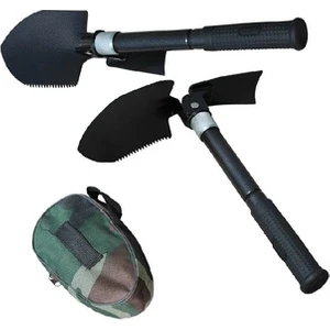 Survival Katlanabilir Çapalı Kürek (Kürek Çapa Testere Pusula)