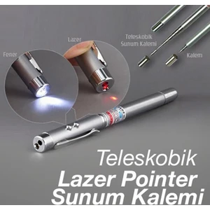 Uzayabilen Lazer Pointer Sunum Kalemi