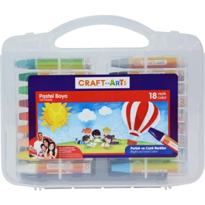Craft&Arts Pastel Boya 18 Li Pp Kutu U1918
