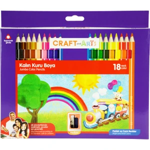 Craft&Arts Kuru Boya Jumbo 18 Li Cakb-J18