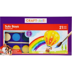 Craft And Arts Sulu Boya 21 Renk 28Mm Çap 