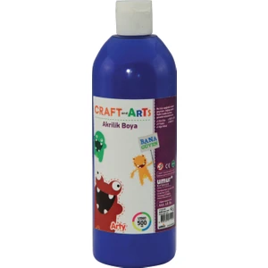 Craft And Arts Akrilik Boya 500ml Mavi