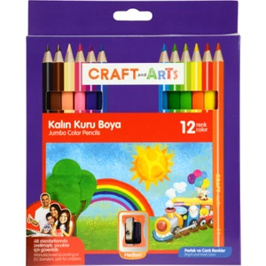 Craft&Arts Kuru Boya Jumbo 12 Li Cakb-J12