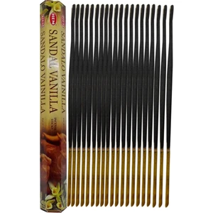 Hem Tütsü Sandal Vanilya Tütsü - Sandal Vanilla Incense Sticks 20li