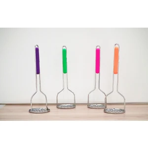 DK Paslanmaz Çelik Patates Ezici Püre Yapıcı GP1 Pembe