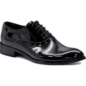 8KA100 Rugan Klasik Ayakkabı - Siyah