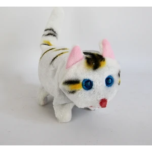 Can Ali Toys Oyuncak Pilli Yürüyen Kedi 18 cm