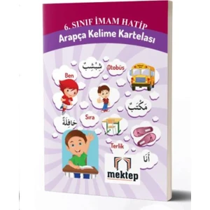 Mektep 6. Sınıf Imam Hatip Arapça Kelime Kartelası