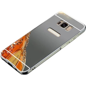 Sonmodashop Samsung Galaxy S8 Metal Alüminyum Aynalı Kılıf