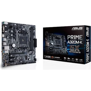 Prıme A320M-K Amd A320 Am4 DDR4 3200 Hdmı Vga M2 Usb3.1 Matx(Prıme A320M-K) Anakart