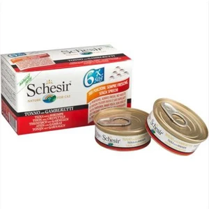 Jöle İçinde Karidesli ve Ton Balıklı Yetişkin Kedi Konservesi 6x50gr