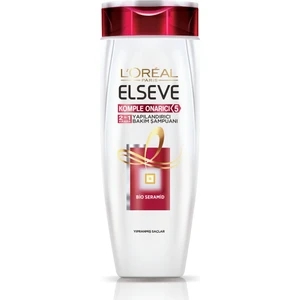 L'Oréal Paris Elseve Komple Onarıcı 5 Yapılandırıcı Bakım Şampuanı 2'si 1 Arada 550 ml