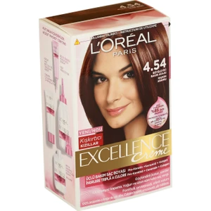 L'Oréal Paris Excellence Creme Saç Boyası 4.54 Büyüleyici Bakır Akaju
