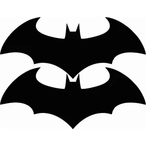 Stickermarket Batman Beyaz Sticker