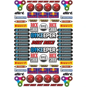 Stickermarket Bisiklet Sticker Seti